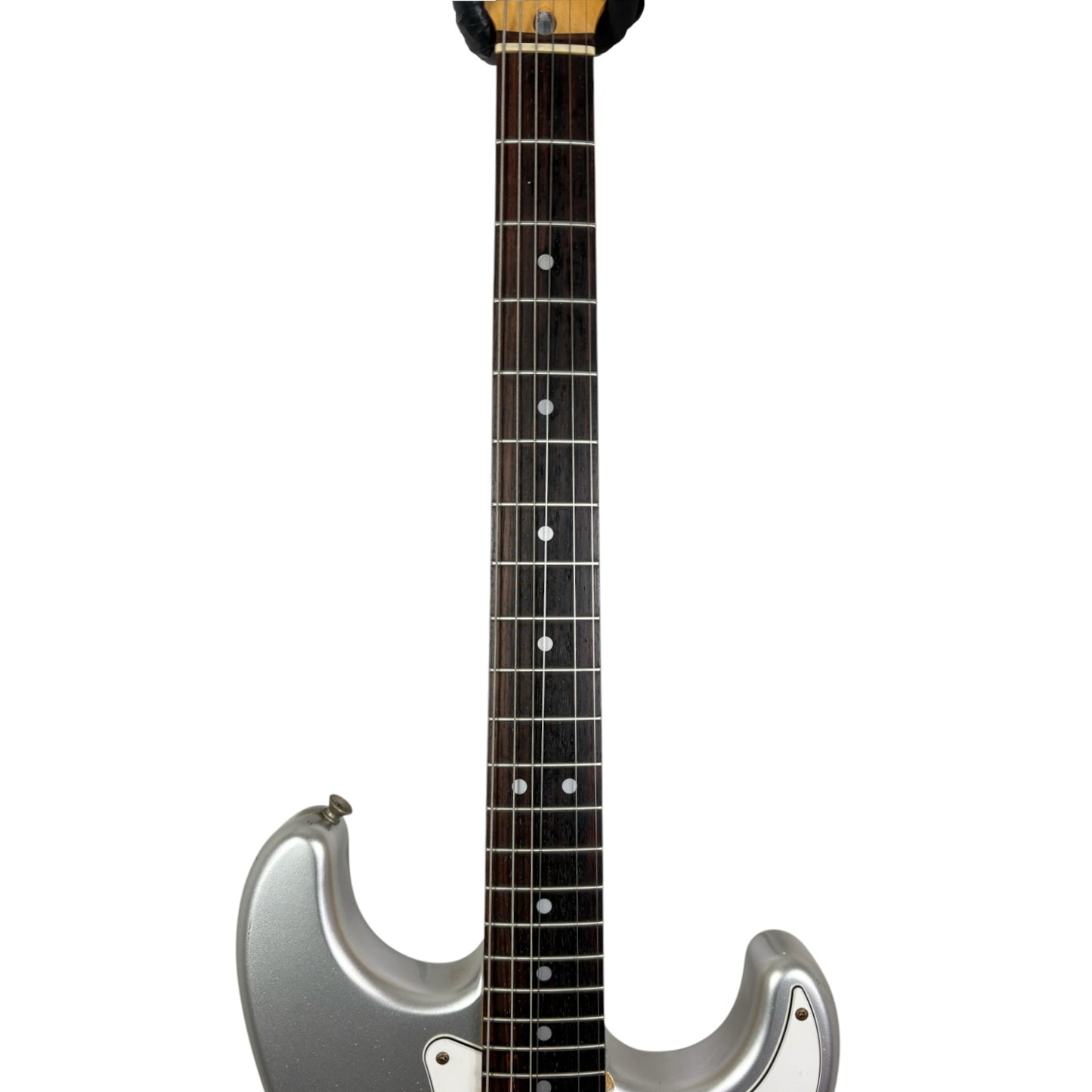 Fender Japan 72 Reissue Stratocaster 1989-1990 - Repeinte en argent