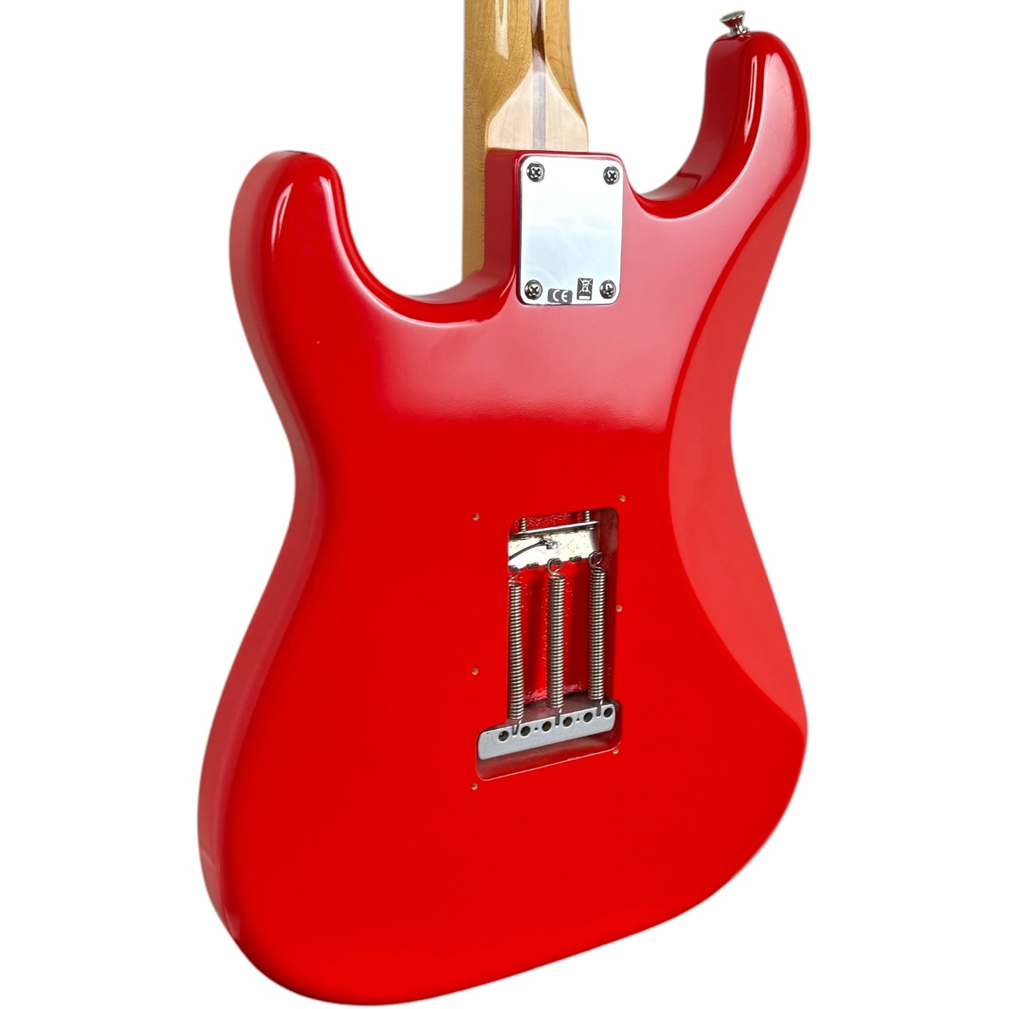 Fender MOD Stratocaster 2011 – rouge Fiesta nitrocellulosique