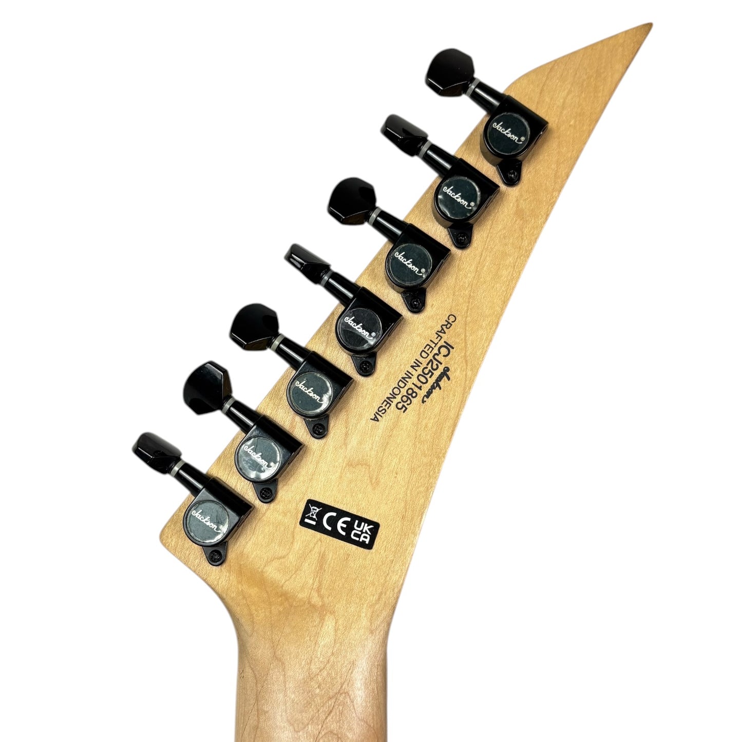 Jackson Pro Series Signature Dave Davidson Warrior WR7 2025 - Феррари Ред