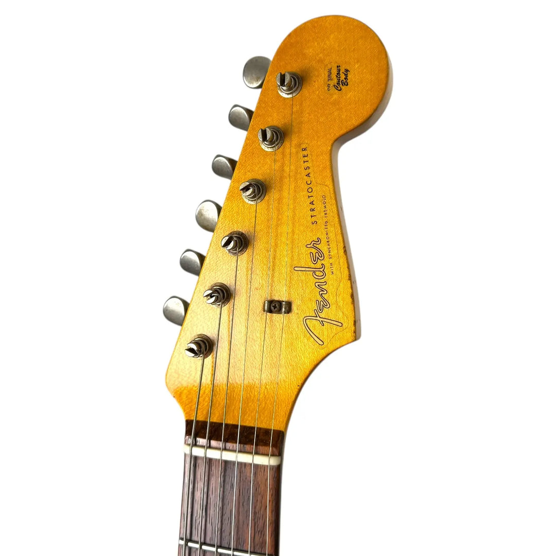 Fender Custom Shop 1960 Relic Stratocaster 2012 - Black - Pat´s Guitars