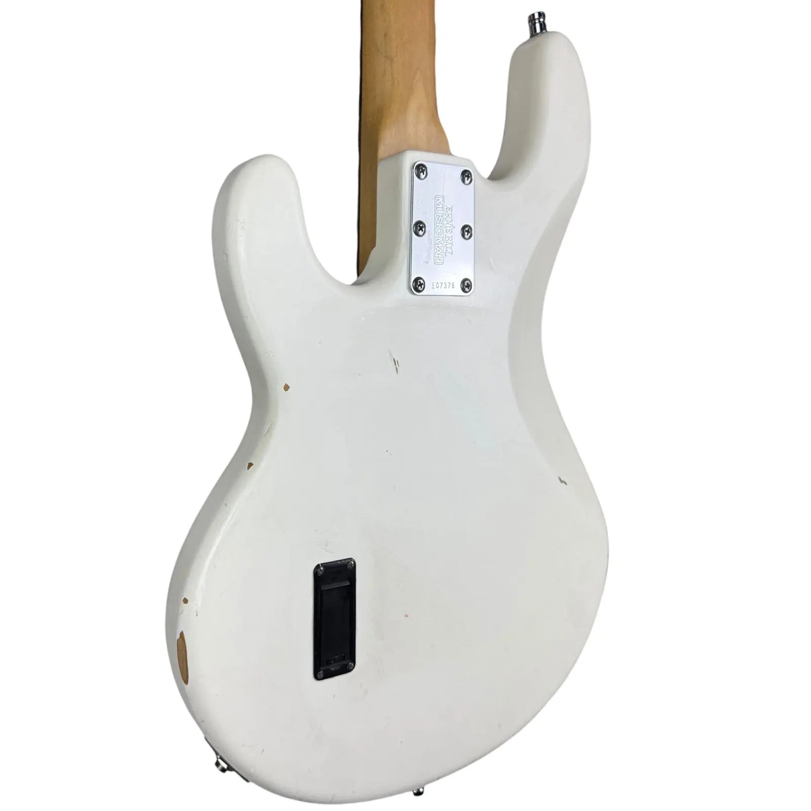 Music Man by Ernie Ball Stingray EX 1999 - White Music Man Ernie Ball