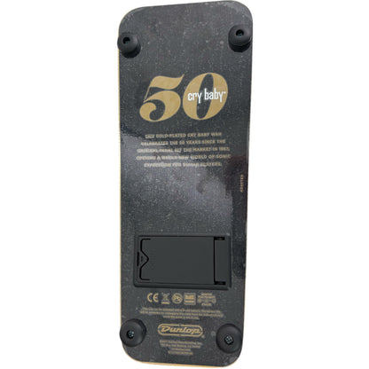 Dunlop Crybaby 50th Anniversary Gold efektový pedál