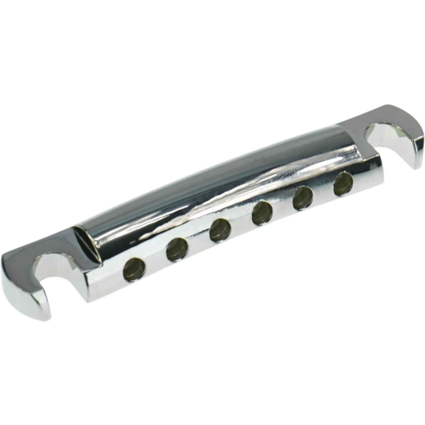 Faber TP-59NG Faber TP-'59 Vintage Spec ALU Stop Tailpiece, nichelat, lucios
