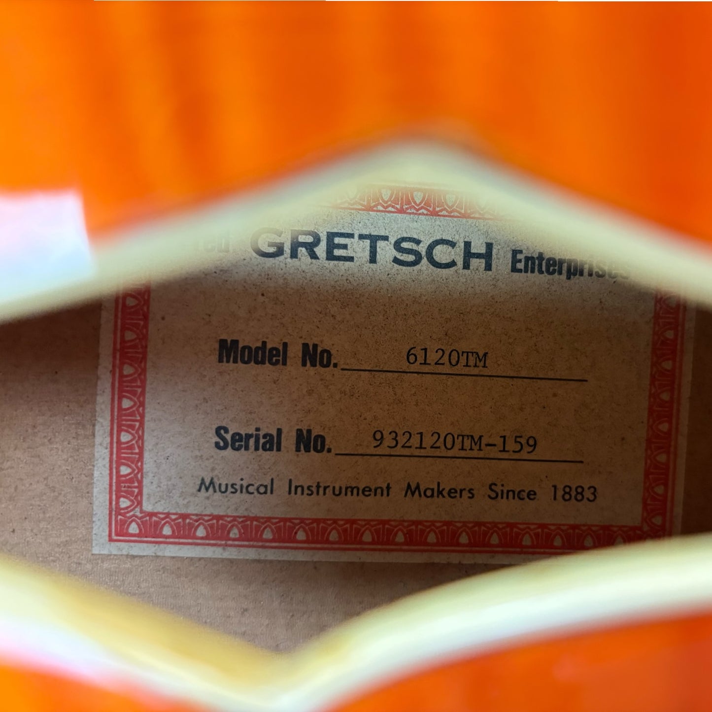 Gretsch 6120TM Chet Atkins 2009 - Orange Stain