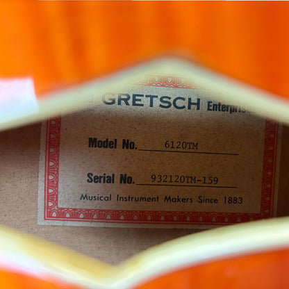Gretsch 6120TM Chet Atkins 2009 - Orange Stain