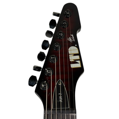 ESP LTD Alex Wade signaturmodel AW-7 2012 – blodrød sunburst