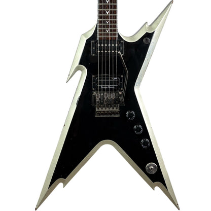Dean Dimebag Darrel Signature Razorback 2006 - Zwart Zilver