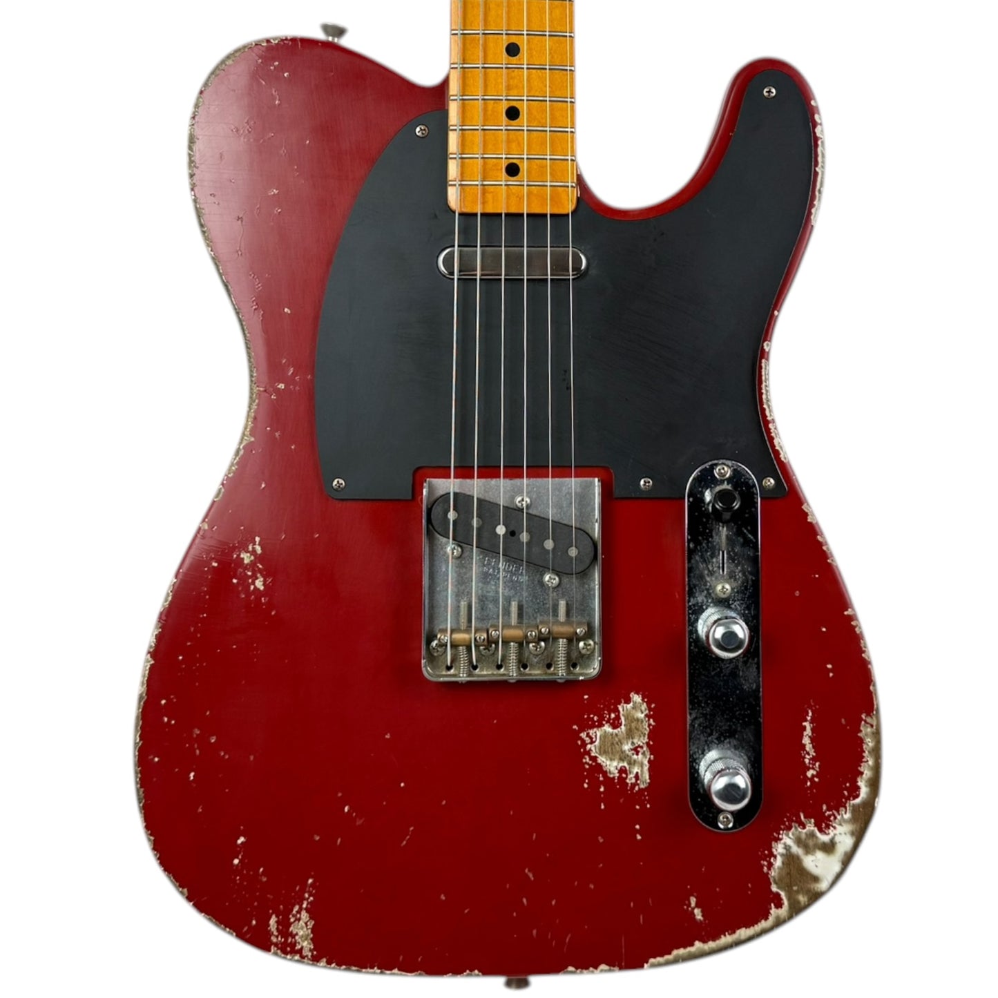 Fender MJT Telecaster Réédition 50s - Dakota Red - Heavy Relic
