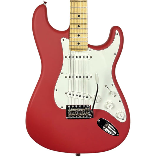 Fender Exclusive American Standard Stratocaster 2024 - Satin Fiesta Red