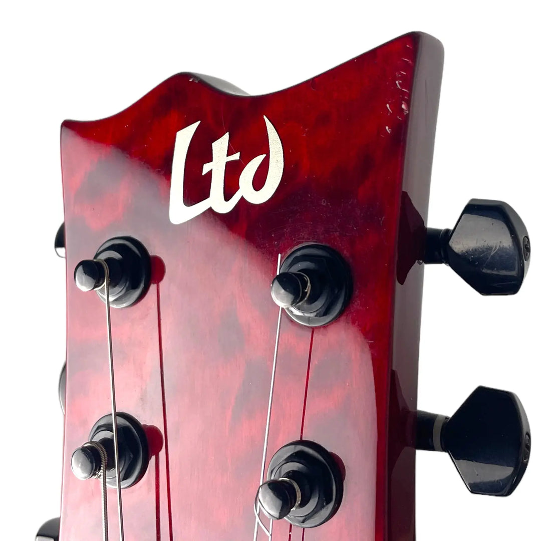 ESP LTD EC-100QM 2005 - See Thru Black Cherry - Pat´s Guitars