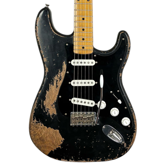 Fender MJT 50-es újrakiadású Stratocaster – Gilmour-stílus – erősen relicelt