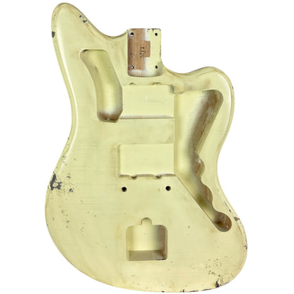 MJT Aged Relic Nitro Jazzmaster Body - Vintage White