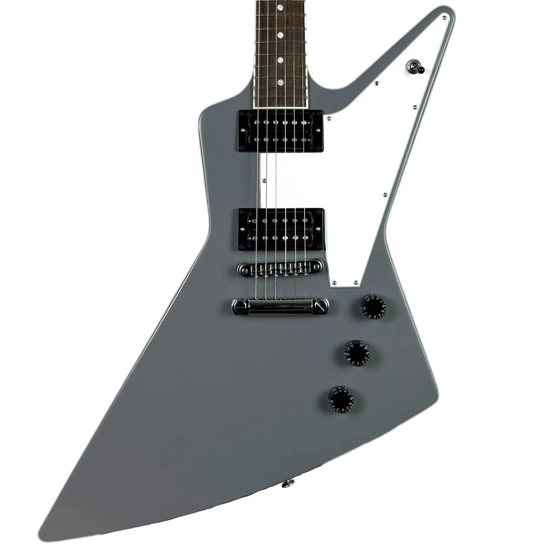 Gibson 70s Explorer MOD Collection 2024 - Good Grey Satin - Pat´s Guitars
