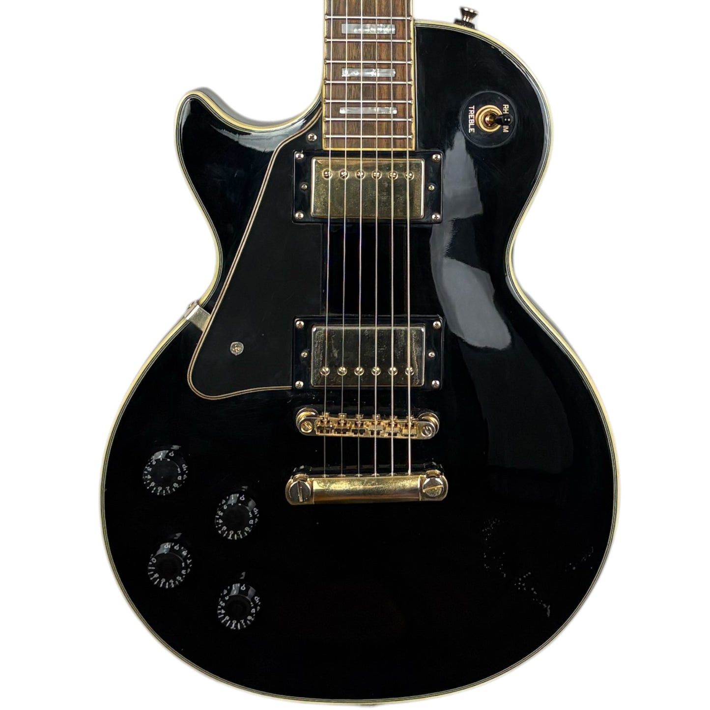 Epiphone Les Paul Custom para zurdos 2006 - Ébano