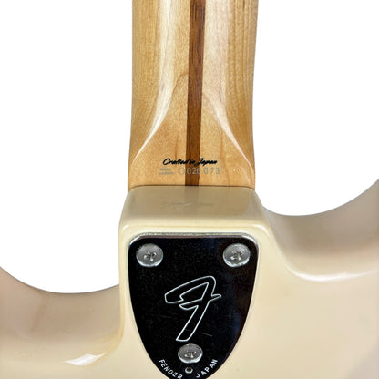 Fender Japan 72 Reissue Stratocaster 1997-2000 - Vintage bílá