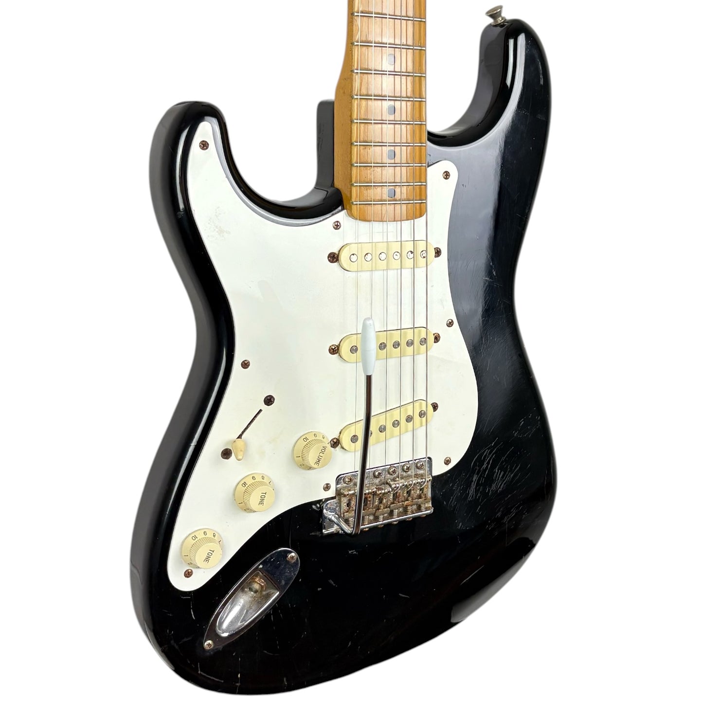 Fender Japan 57 Reissue Stratocaster ST-57L levá 1993-1994 - černá