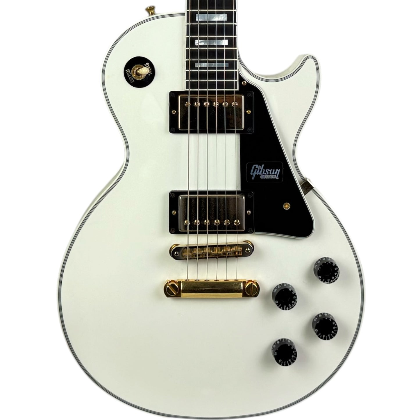 Gibson Les Paul Custom 2019 – valkoinen