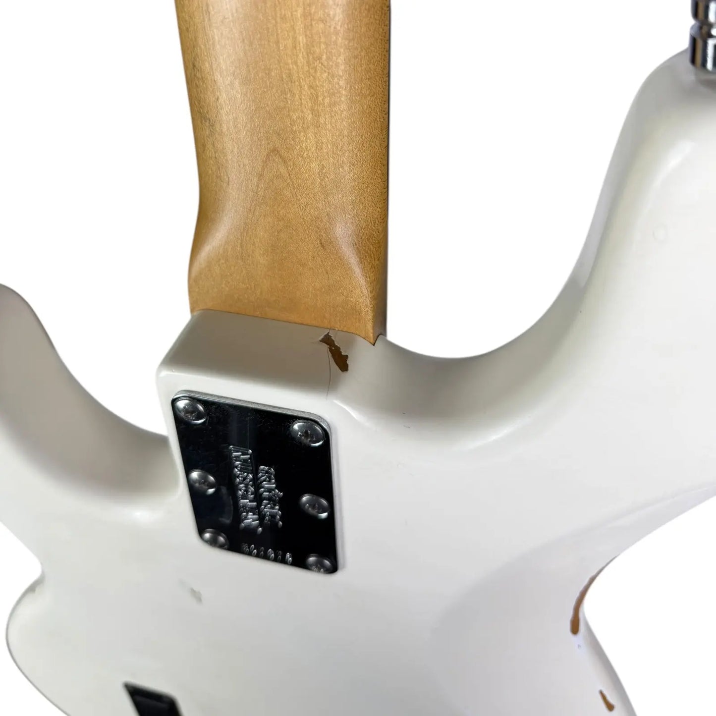 Music Man by Ernie Ball Stingray EX 1999 - White Music Man Ernie Ball