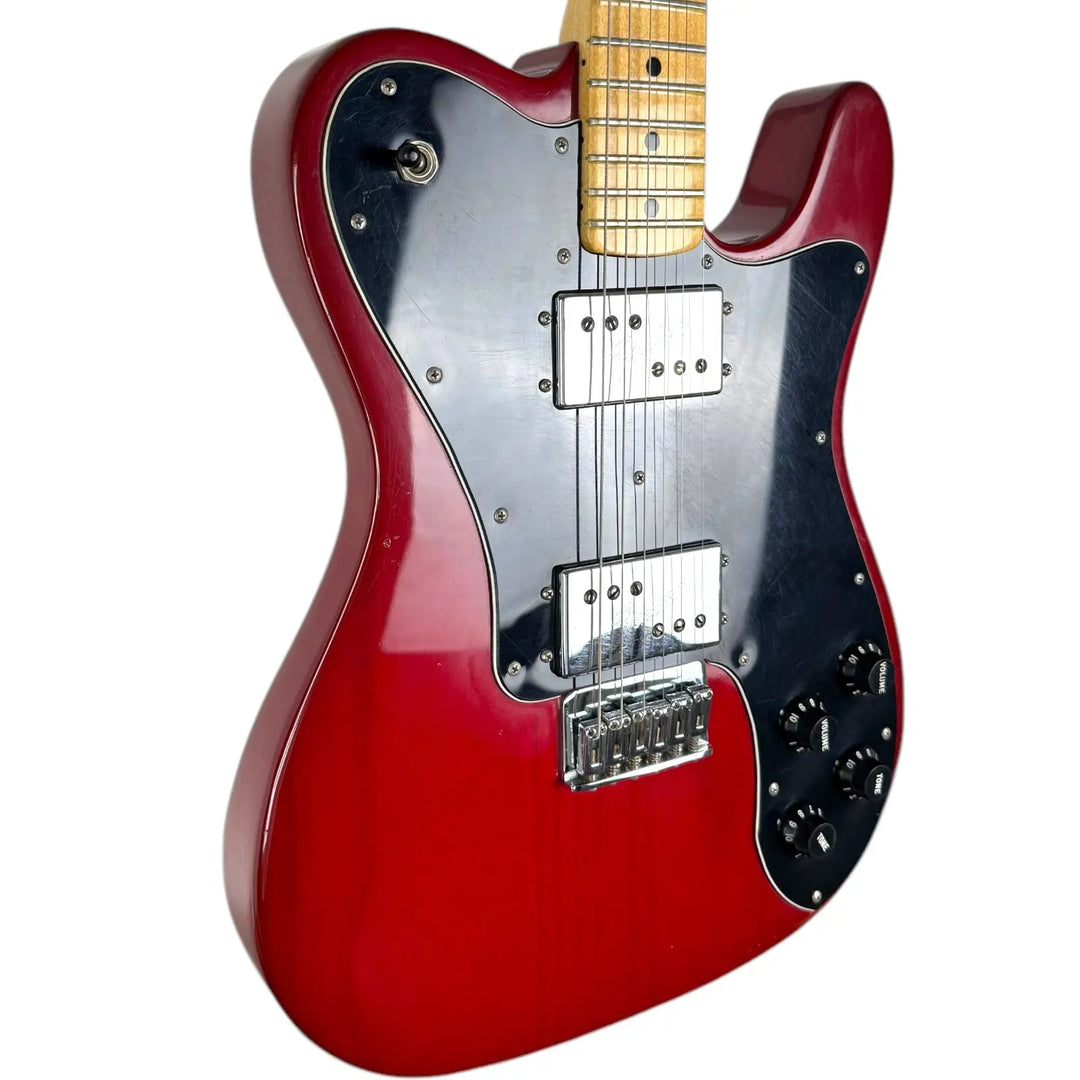 Fender Telecaster Deluxe 1978 - Transparent Red - Herbie Gastellum Neck - Pat´s Guitars