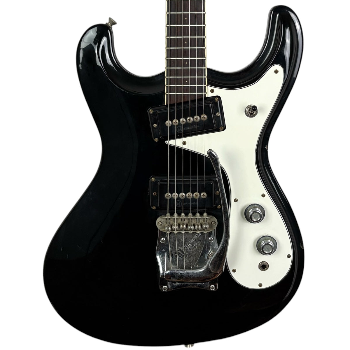 Mosrite The Ventures Model - Musta
