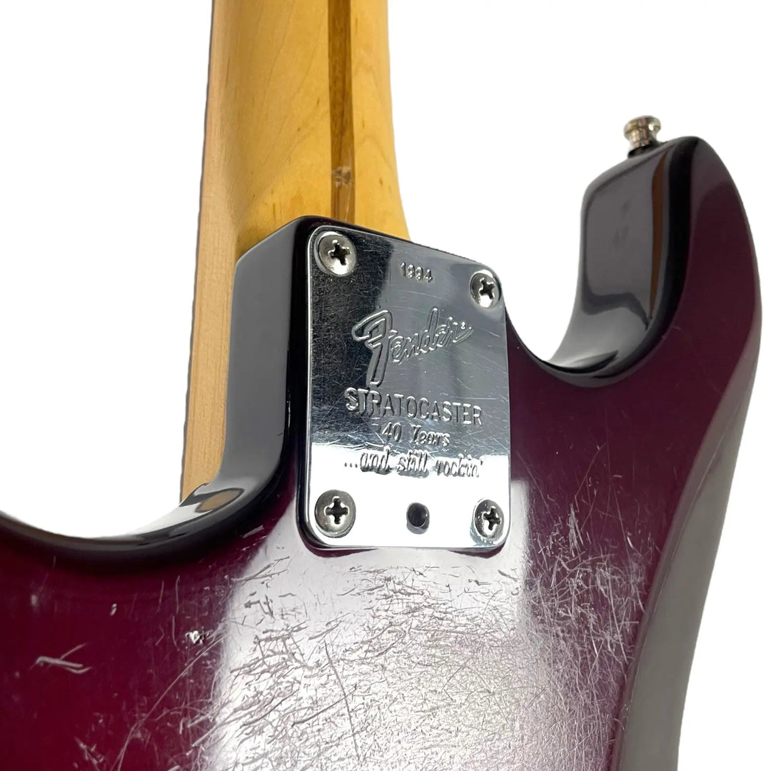 Fender American Standard Stratocaster 40th Anniversary 1993 - Wine Red - Pat´s Guitars