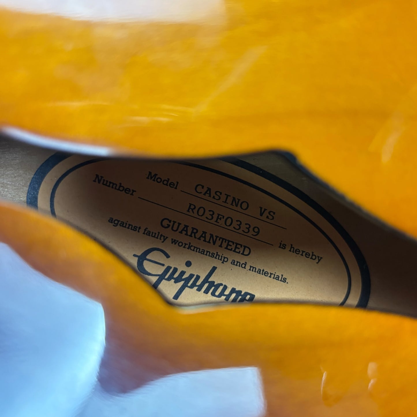 Epiphone Korea Casino VS 2003 - Tobacco Sunburst
