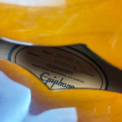 Epiphone Korea Casino VS 2003 - Tobacco Sunburst