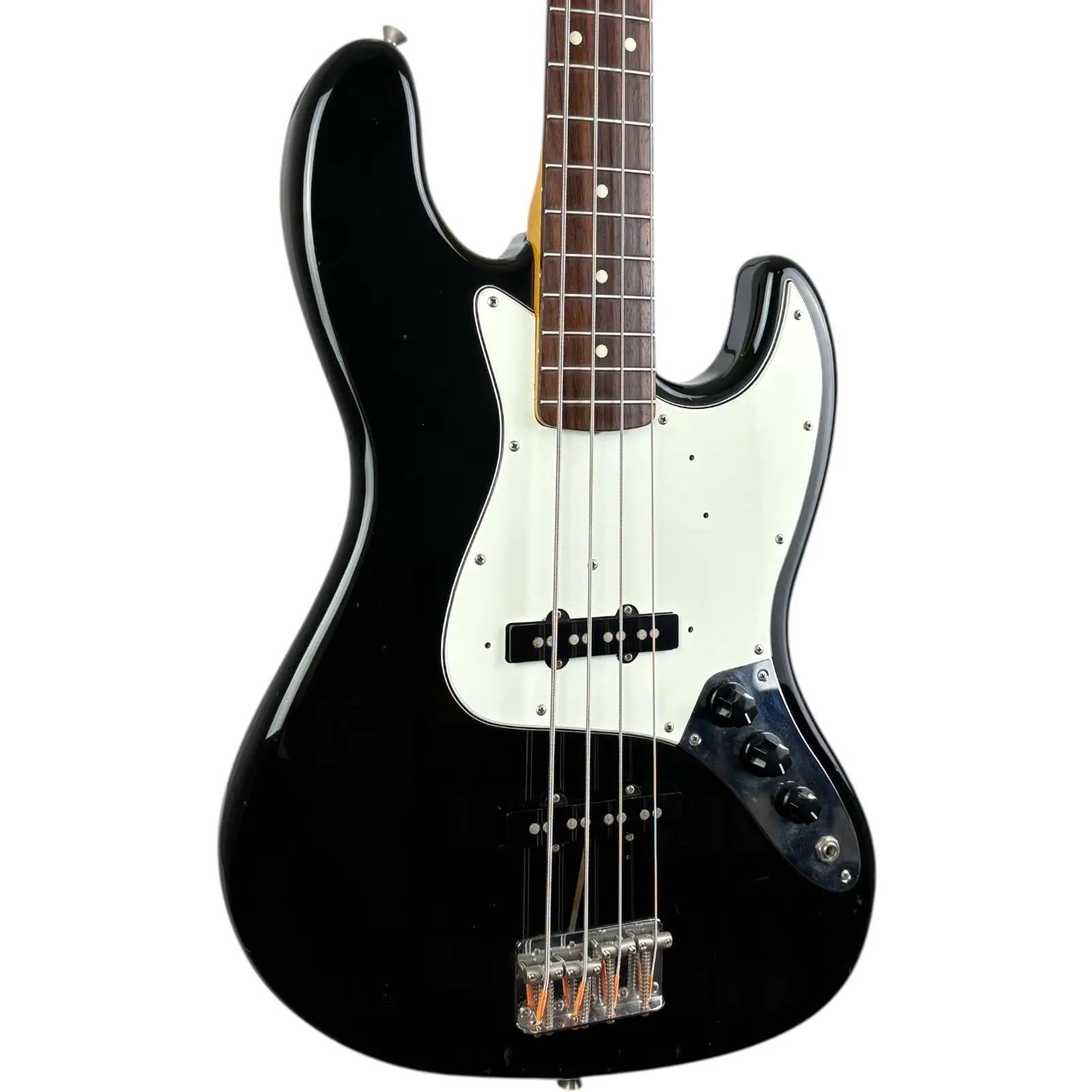 Fender 日本Jazz Bass 1999-2002 - 黑色– Pat´s Guitars