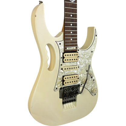 Ibanez JEM555 Steve Vai Signature - White - Defective