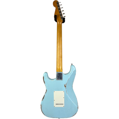 Fender MJT 62 Réédition Stratocaster - Bleu Sonique - Heavy Relic