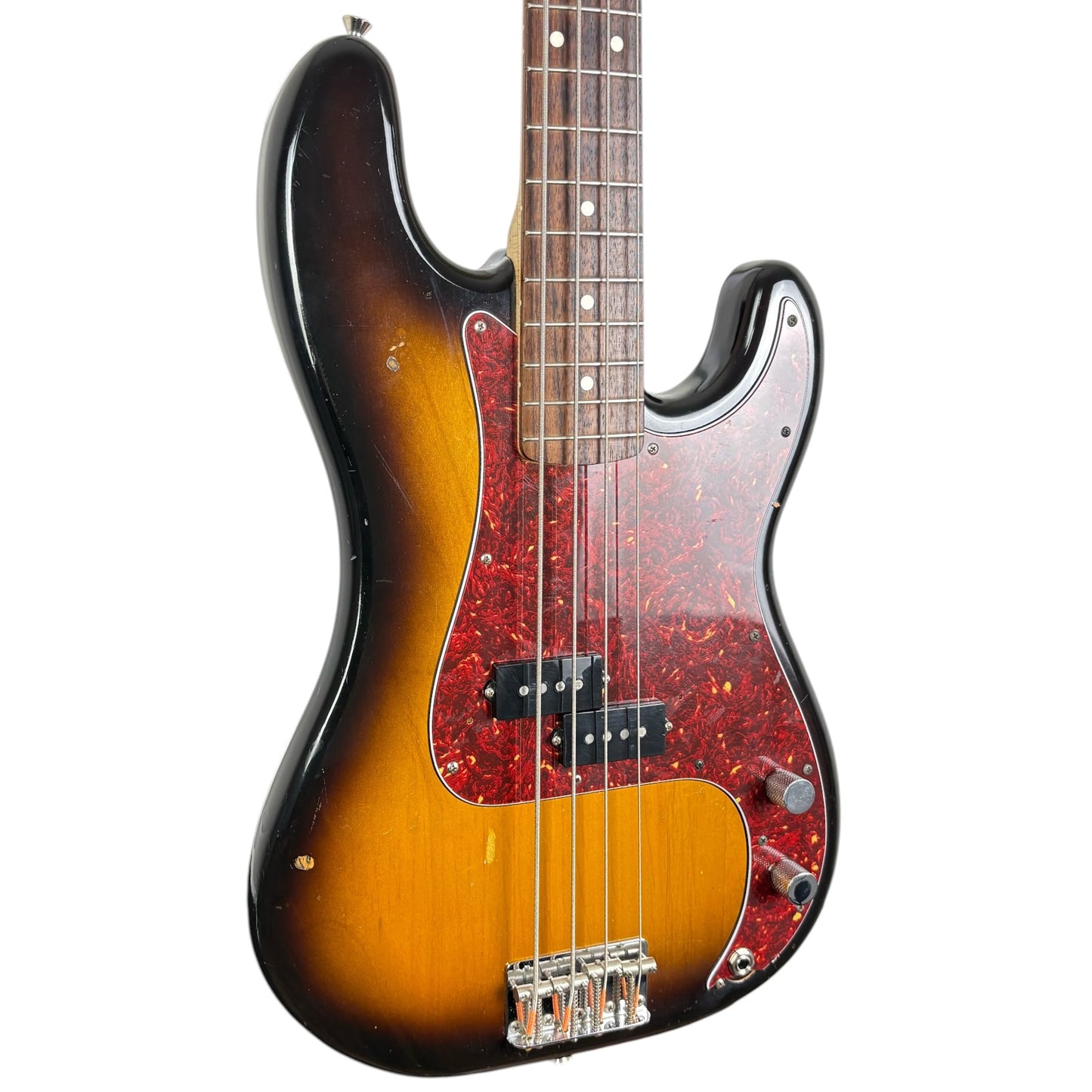Fender Japan Jazz / Precision Bass 1995-1996 – Сънбърст