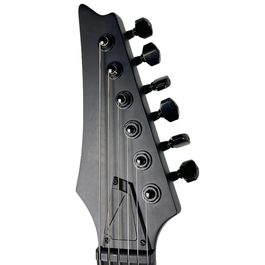 Ibanez Iron Label RGRTB621 2021 - Black Flat Ibanez
