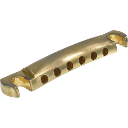 Faber TP-59GA Faber TP-59 Vintage Spec ALU Stop Tailpiece, Dourado, envelhecido
