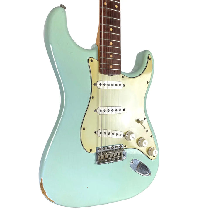 Fender Custom Shop 1960 Stratocaster Relic 2002 - Sonic Blue - Pat´s Guitars