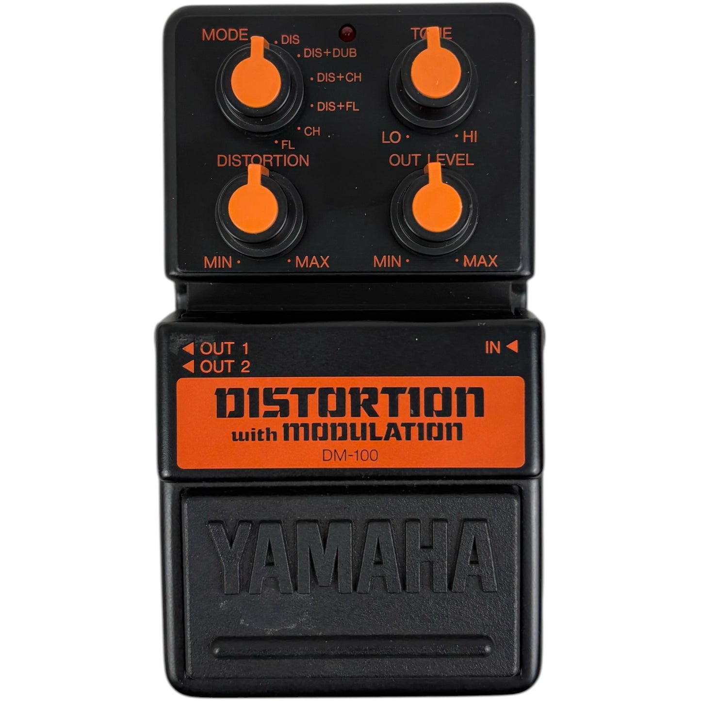 Pedal de efect Yamaha DM-100 Distorsionare cu Modulație