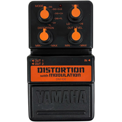 Pedal de efect Yamaha DM-100 Distorsionare cu Modulație