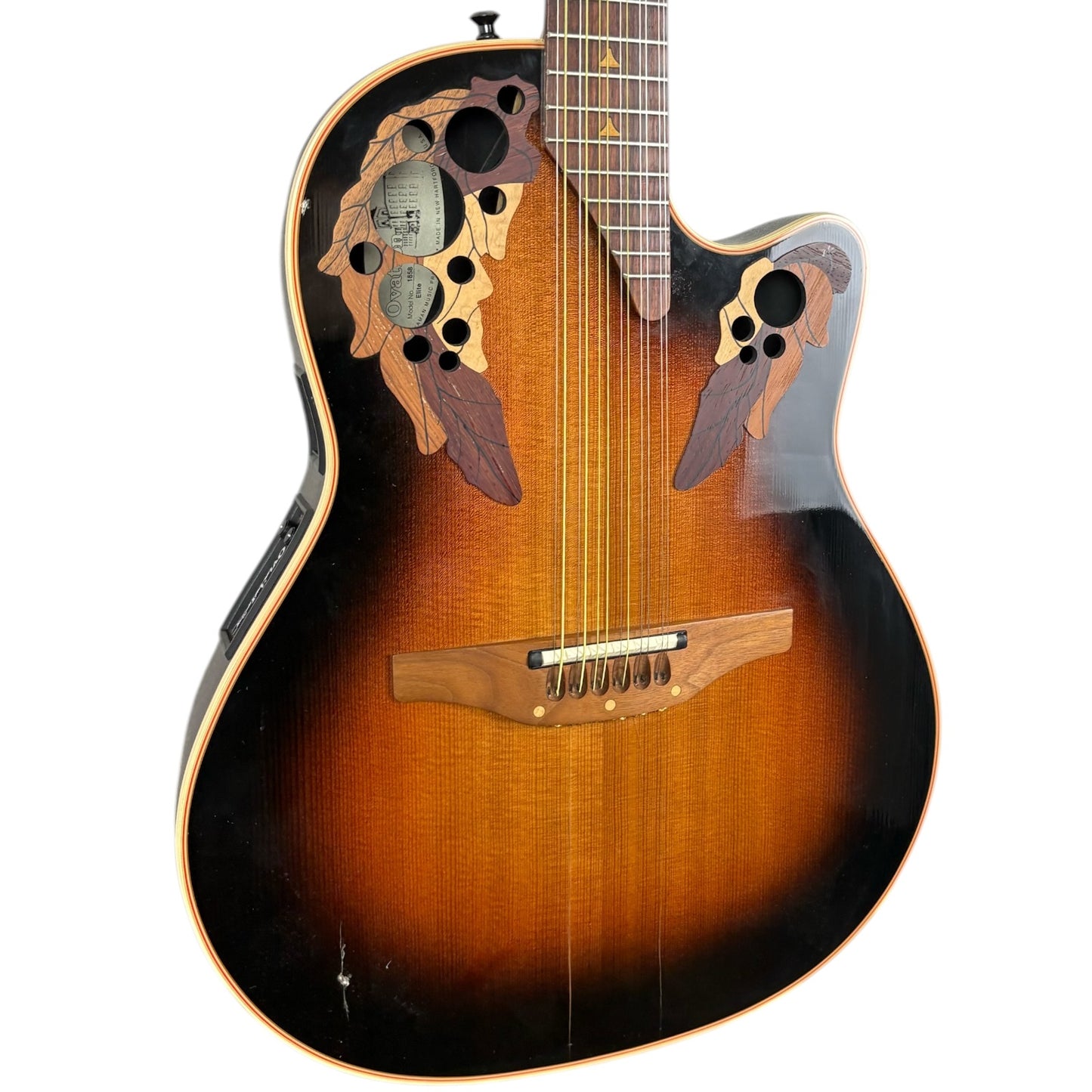 Ovation 1858 Elite 12-String 1997 - Tobacco Burst
