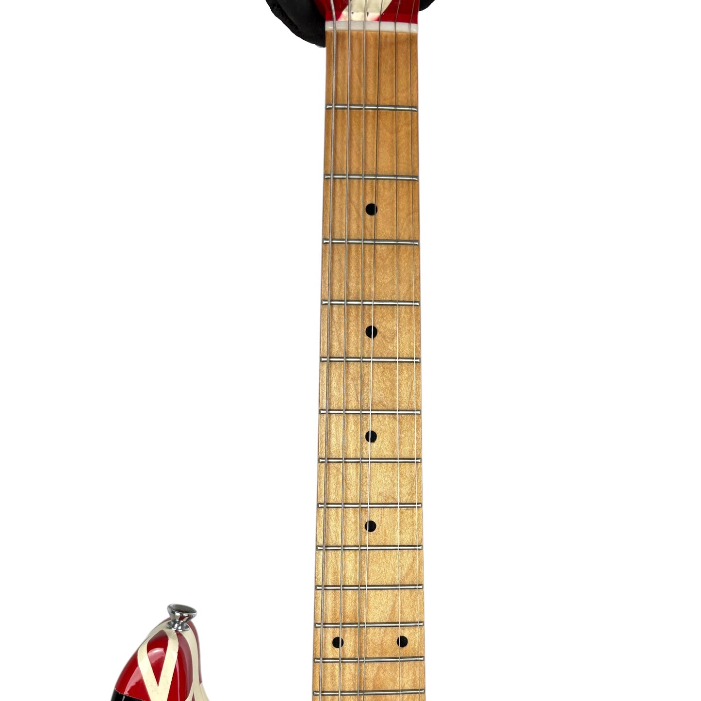 Kytara EVH 5150 Mini - červený pruhovaný