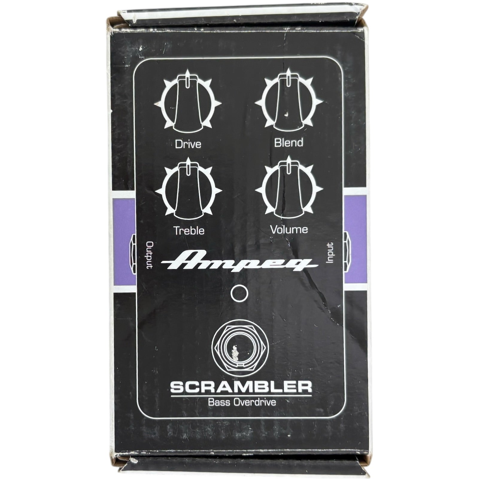 Ampeg Scrambler ベース・オーバードライブ・エフェクターペダル – Pat