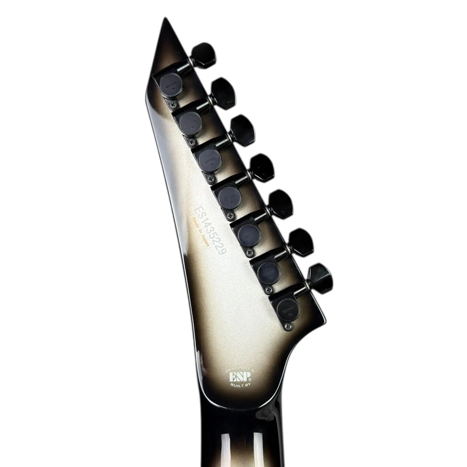 ESP E-II JL-7 Katana Jesse Liu 签名款2014 - 银日晕- – Pat´s Guitars