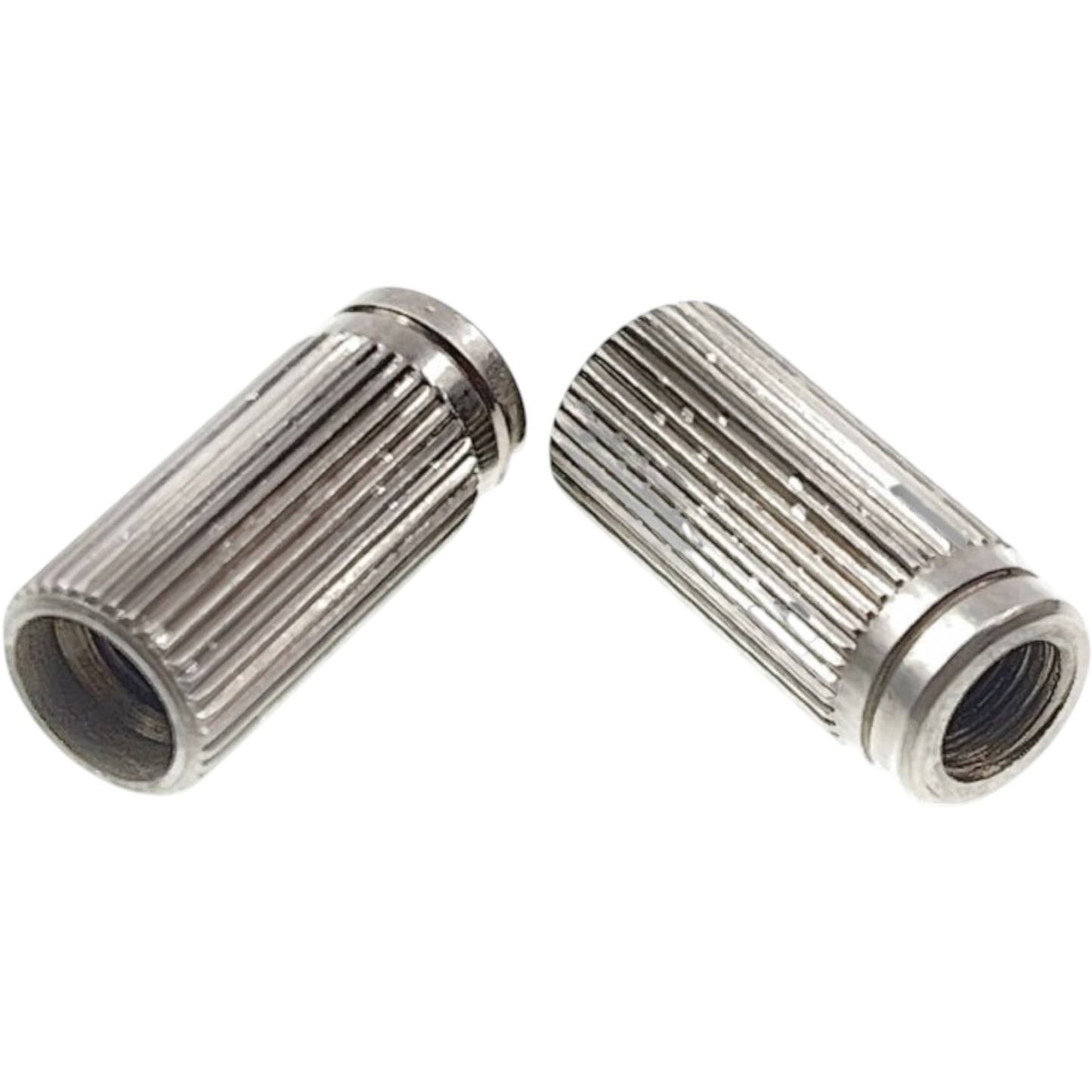 Faber TPI-C-MNA Faber 8 мм, метричен, вложки за опашка (две броя) стомана, никелирани, остарени