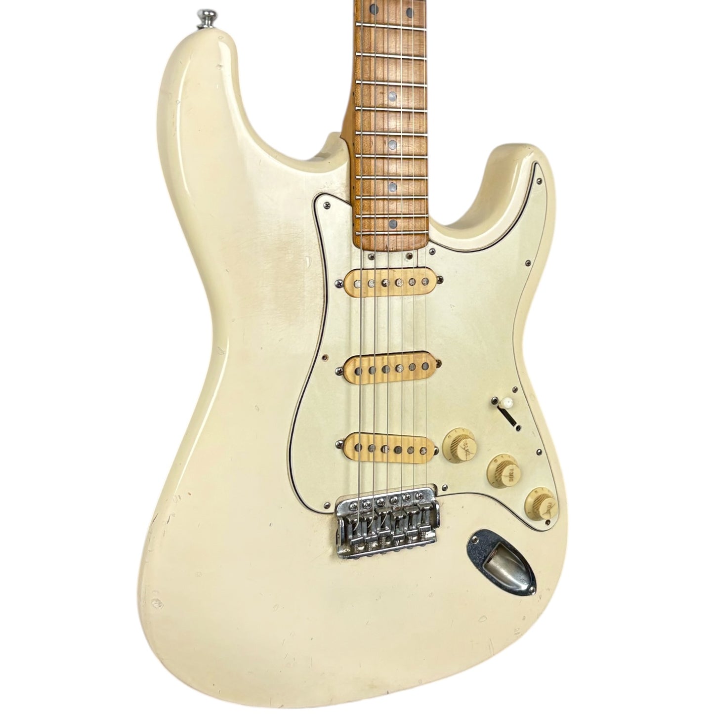Greco Matsumoku Stratocaster 1970s - Vintage White