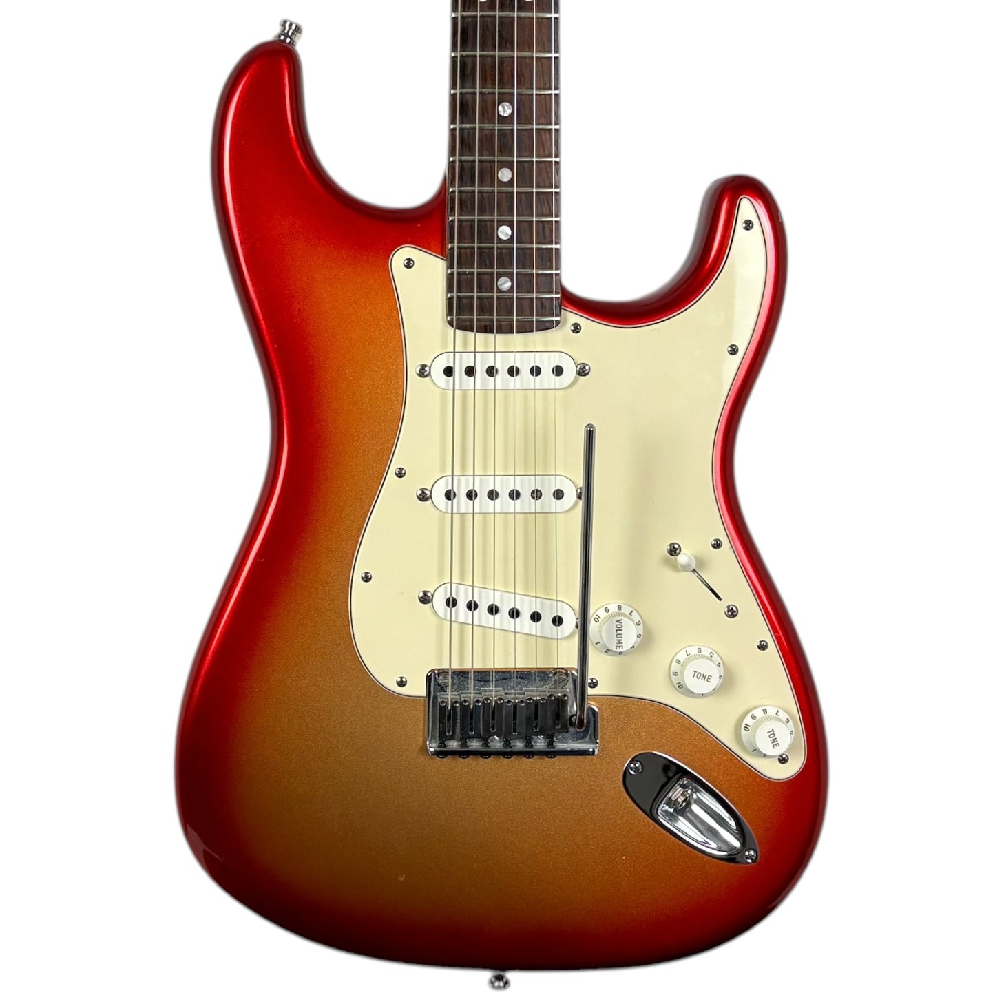 Fender American Deluxe Stratocaster 2010 - Kloppmann - Sunset Metallic