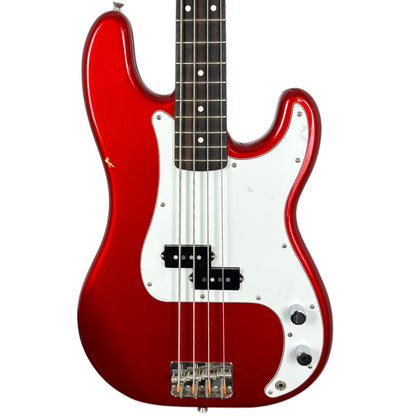 FGN Fujigen Japan J-Standard Jazz Bass 2009 - Candy Apple Red