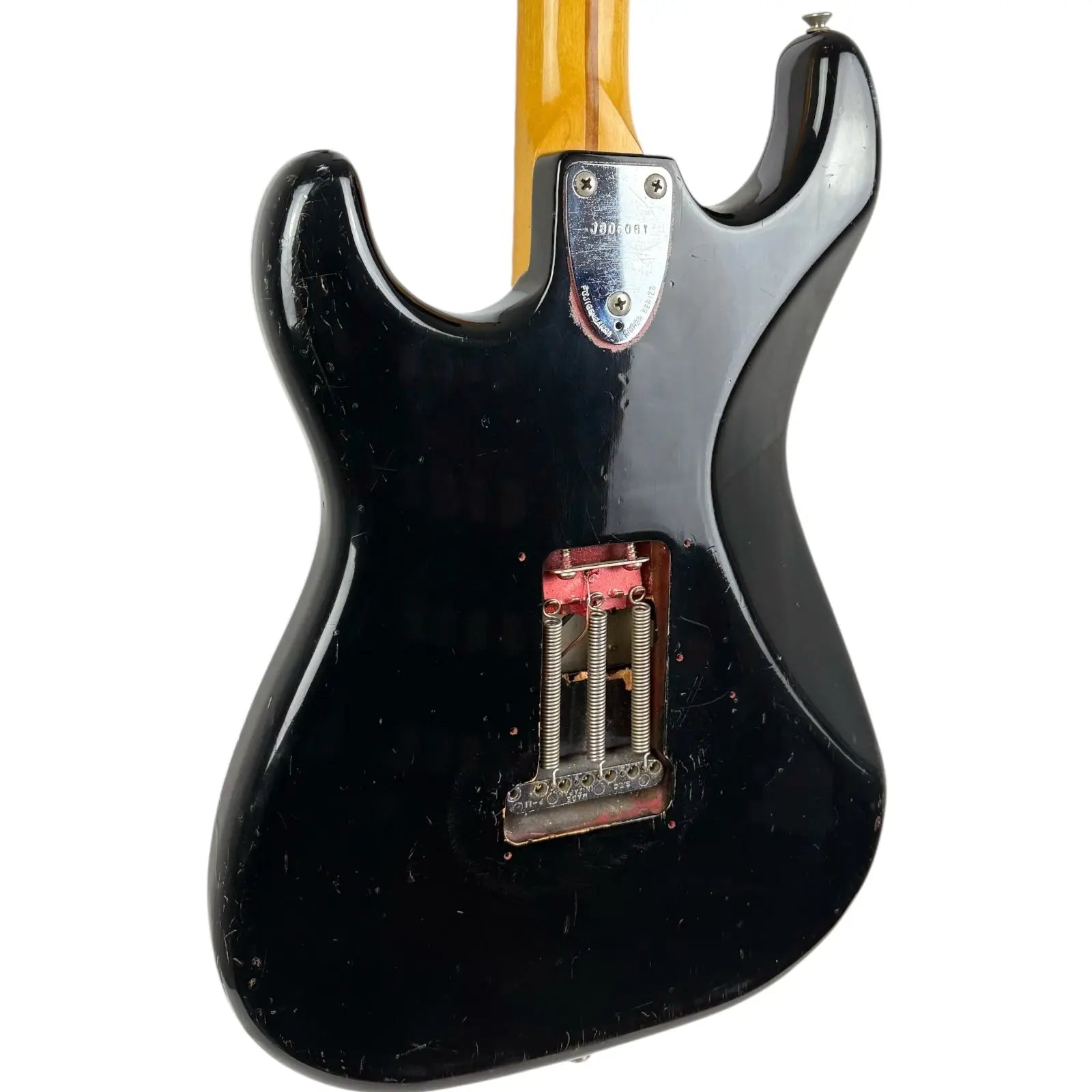 Greco Stratocaster SE-450 Scalopped Ebony Greco