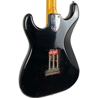 Greco Stratocaster SE-450 Scalopped Ebony Greco