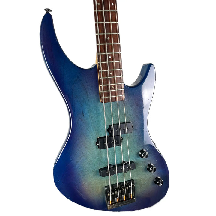 Guild Pilot Longscale Bass SB-604 1980s - Trans Blue - Pat´s Guitars