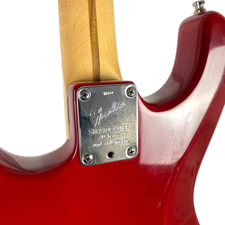 Fender American Standard Stratocaster 40th Anniversary 1993 - Red - Pat´s Guitars