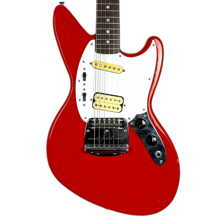 Fender Japan JT-95 Jag-Stang 1995-1996 - Kurt Cobain - Fiesta Red Fender
