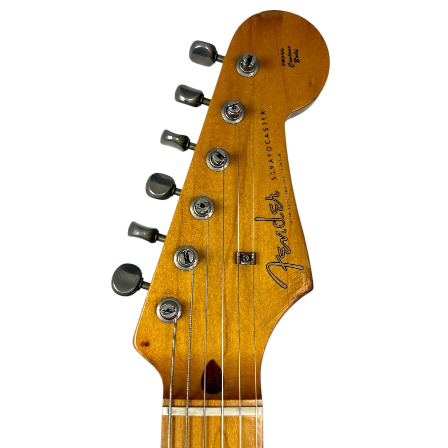 Fender MJT Stratocaster от 50-те години – стил „Гилмор“ – силно състарен финиш